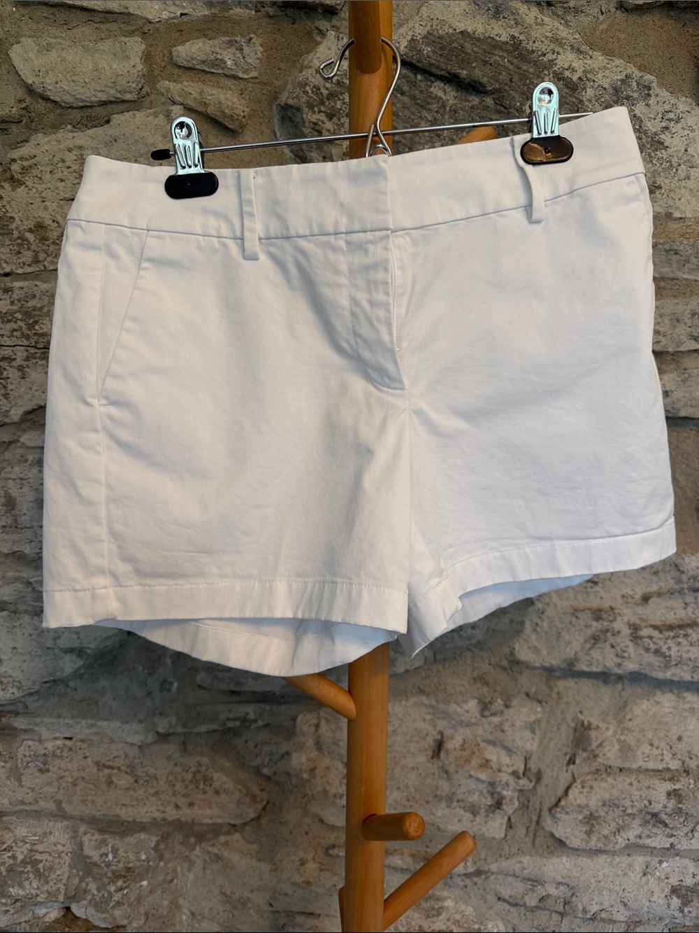 Ann Taylor White High Waist Women’s Shorts